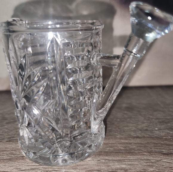 Princess House Crystal Watering Can Toothpick Holder Collectable 3inch - Picture 2 of 8